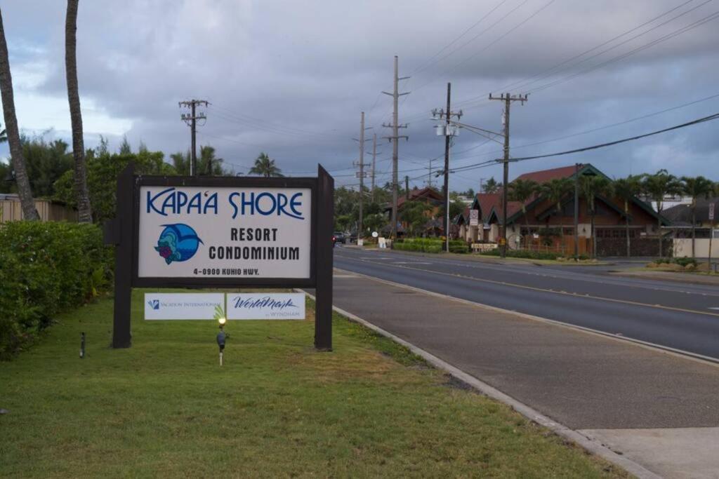 1Br Condo At Oceanfront Resort Kapaa Shore 카파 외부 사진